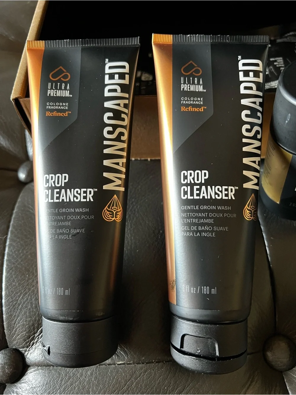 Men’s replacement Blade for The Lawn Mower and Weed Wacker. 2 cleansers and deo